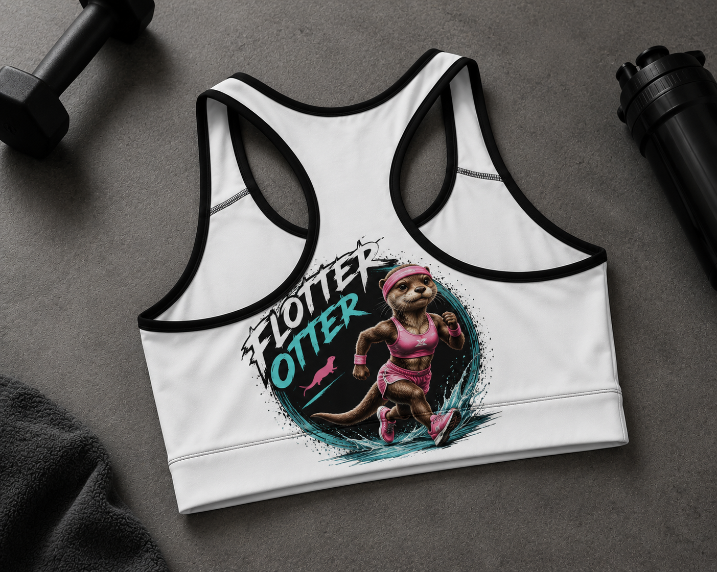 Flotter Otter – Performance Sports Bra | Fast Gains Edition